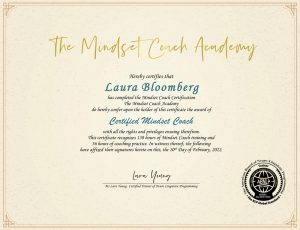 Certified Mindset Coach